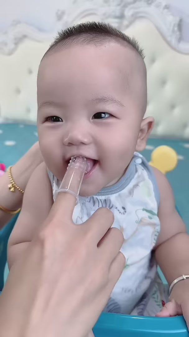 Baby Silicone Finger Toothbrush
